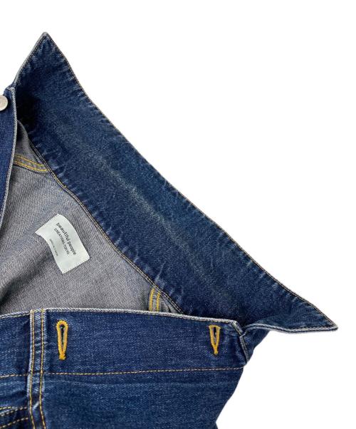 beautiful people（ビューティフルピープル）beautiful people (ビューティフルピープル) double-end selvedge bleach denim blouson インディゴ サイズ:40の古着・服飾アイテム