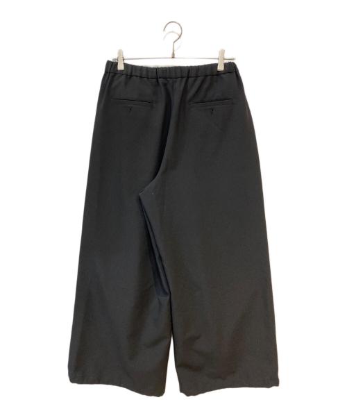 LAD MUSICIAN（ラッドミュージシャン）LAD MUSICIAN (ラッドミュージシャン) POLYESTER TROPICAL OVER PANTS ブラック サイズ:42の古着・服飾アイテム