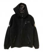 THE NORTH FACE WHITE LABELザノースフェイスホワイトレーベル）の古着「RIMO HOOD FLEECE JACKET」｜ブラック
