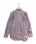 COMME des GARCONS HOMME PLUS (コムデギャルソンオムプリュス) ストライプ チェック 切替シャツ ブルー サイズ: M：13000円
