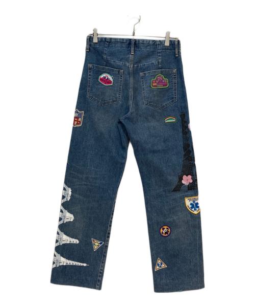 TANAKA（タナカ）TANAKA (タナカ) STRAIGHT JEAN TROUSERS インディゴ サイズ:26の古着・服飾アイテム