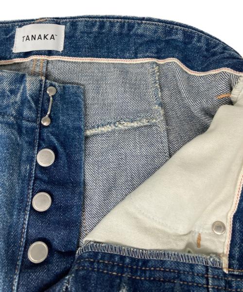 TANAKA（タナカ）TANAKA (タナカ) STRAIGHT JEAN TROUSERS インディゴ サイズ:26の古着・服飾アイテム