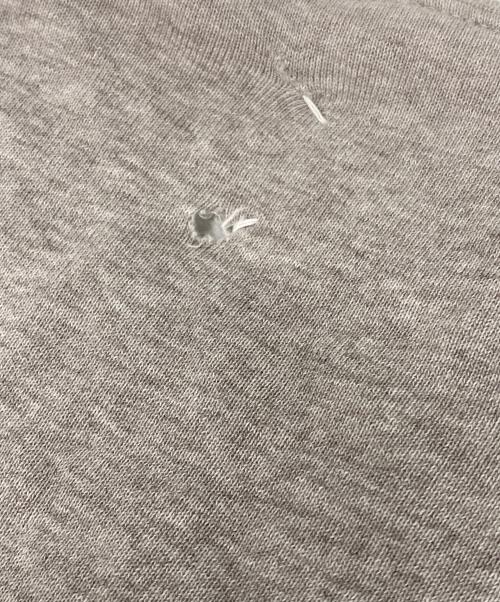 Maison Margiela（メゾンマルジェラ）Maison Margiela (メゾンマルジェラ) エルボーパッチ スウェット ライトグレー サイズ:48の古着・服飾アイテム