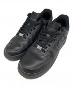 NIKEナイキ）の古着「AIR FORCE 1 07 ローカットスニーカー」｜BLACK/BLACK