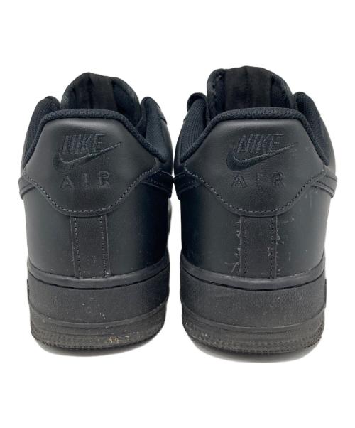 NIKE（ナイキ）NIKE (ナイキ) AIR FORCE 1 07 ローカットスニーカー BLACK/BLACK サイズ:28cmの古着・服飾アイテム