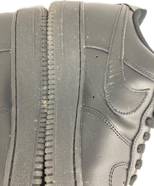 NIKE（ナイキ）NIKE (ナイキ) AIR FORCE 1 07 ローカットスニーカー BLACK/BLACK サイズ:28cmの古着・服飾アイテム