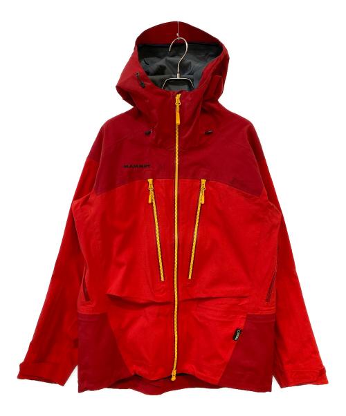 MAMMUT（マムート）MAMMUT (マムート) GORE-TEX Icefall II JKT レッド サイズ:Mの古着・服飾アイテム