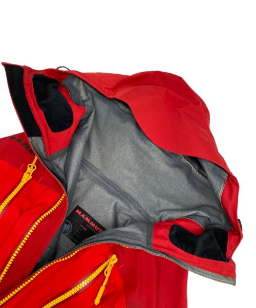 MAMMUT（マムート）MAMMUT (マムート) GORE-TEX Icefall II JKT レッド サイズ:Mの古着・服飾アイテム