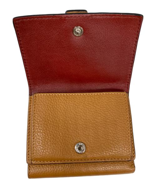 LOEWE（ロエベ）LOEWE (ロエベ) トライフォールドウォレット ベージュの古着・服飾アイテム