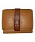 LOEWE（ロエベ）の古着「トライフォールドウォレット」｜ベージュ