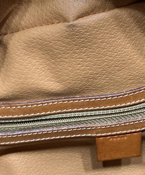 CELINE（セリーヌ）CELINE (セリーヌ) マカダム柄 ハンドバッグ ブラウンの古着・服飾アイテム