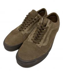 VANS（ヴァンズ）の古着「OLD SKOOL SUEDE MIX TEAK ローカットスニーカー」｜カーキ