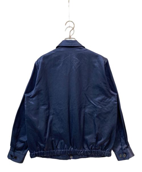 KUON（クオン）KUON (クオン) TANGLED YARN BLOUSON ネイビー サイズ:Mの古着・服飾アイテム
