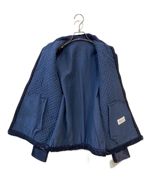 KUON（クオン）KUON (クオン) TANGLED YARN BLOUSON ネイビー サイズ:Mの古着・服飾アイテム