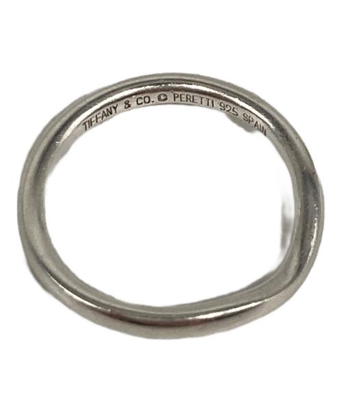 TIFFANY & Co.（ティファニー）TIFFANY & Co. (ティファニー) エルサ・ペレッティ  カーブドバンドウェーブリング シルバー サイズ:6号の古着・服飾アイテム