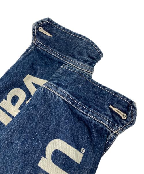VANSON（バンソン）VANSON (バンソン) スター デニムオールインワン ブルー サイズ:XLの古着・服飾アイテム