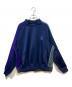 Needles（ニードルズ）の古着「Track Polo Neck Shirt」｜ネイビー×ブラウン