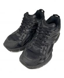 BALENCIAGA（バレンシアガ）の古着「X-PANDER ビンテージ加工 サスペンデッドヒール ローカットスニーカー」｜ブラック