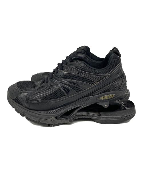 BALENCIAGA（バレンシアガ）BALENCIAGA (バレンシアガ) X-PANDER ビンテージ加工 サスペンデッドヒール ローカットスニーカー ブラック サイズ:26cmの古着・服飾アイテム