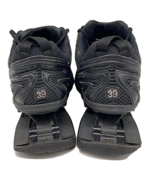 BALENCIAGA（バレンシアガ）BALENCIAGA (バレンシアガ) X-PANDER ビンテージ加工 サスペンデッドヒール ローカットスニーカー ブラック サイズ:26cmの古着・服飾アイテム