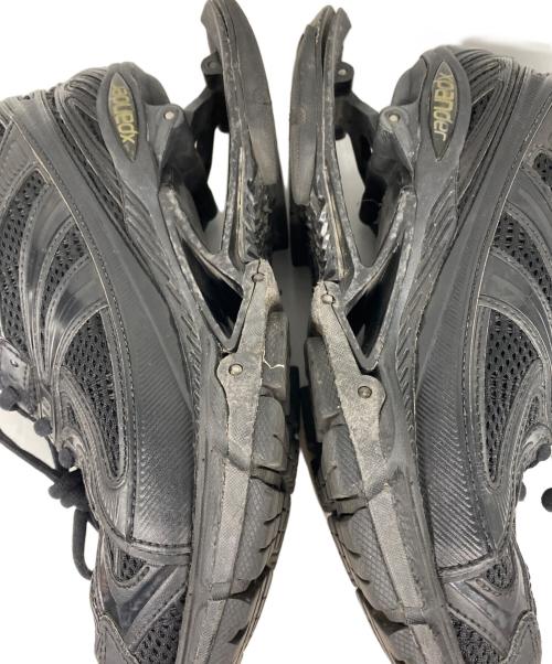 BALENCIAGA（バレンシアガ）BALENCIAGA (バレンシアガ) X-PANDER ビンテージ加工 サスペンデッドヒール ローカットスニーカー ブラック サイズ:26cmの古着・服飾アイテム