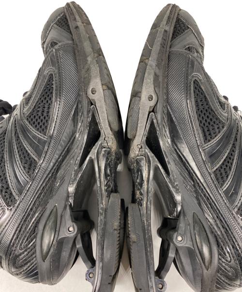 BALENCIAGA（バレンシアガ）BALENCIAGA (バレンシアガ) X-PANDER ビンテージ加工 サスペンデッドヒール ローカットスニーカー ブラック サイズ:26cmの古着・服飾アイテム