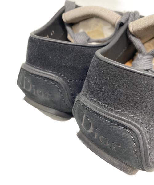 Dior（ディオール）Dior (ディオール) ROADIE ダービーシューズ ブラック×グレー サイズ:41の古着・服飾アイテム