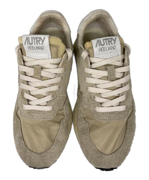 AUTRY（オートリー）AUTRY (オートリー) REELIND LOW WOM ローカットスニーカー ベージュ サイズ:38の古着・服飾アイテム