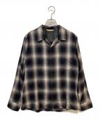 TOWN CRAFT×PENNEYSタウンクラフト×ペニーズ）の古着「復刻 オンブレチェックシャツ」｜グレー