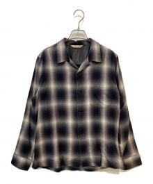 TOWN CRAFT×PENNEYS（タウンクラフト×ペニーズ）の古着「復刻 オンブレチェックシャツ」｜グレー