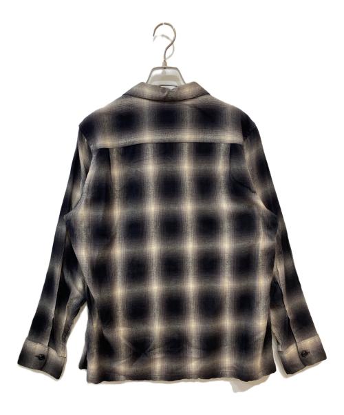 TOWN CRAFT（タウンクラフト）TOWN CRAFT (タウンクラフト) PENNEYS (ペニーズ) 復刻 オンブレチェックシャツ グレー サイズ:Mの古着・服飾アイテム