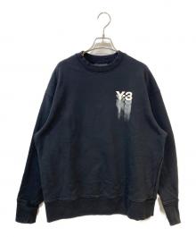 Y-3（ワイスリー）の古着「GFX CREW スウェット」｜ブラック