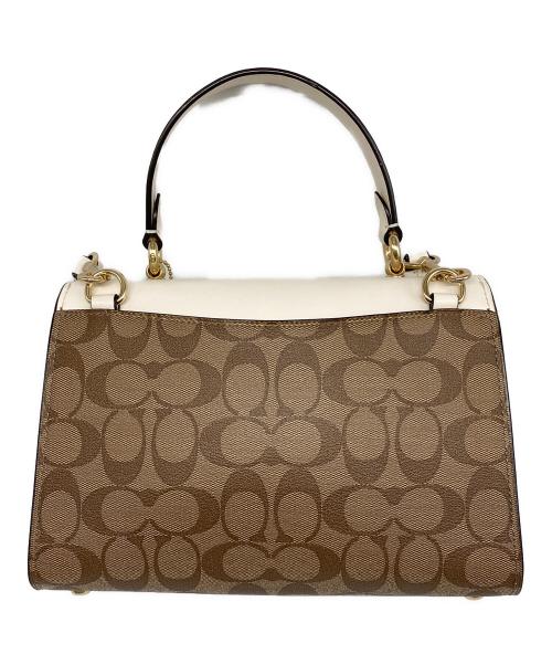 COACH（コーチ）COACH (コーチ) TILLY TOP HANDLE SATCHEL 2WAYショルダーバッグ ホワイトの古着・服飾アイテム