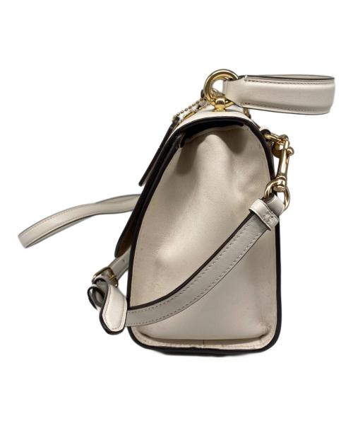 COACH（コーチ）COACH (コーチ) TILLY TOP HANDLE SATCHEL 2WAYショルダーバッグ ホワイトの古着・服飾アイテム