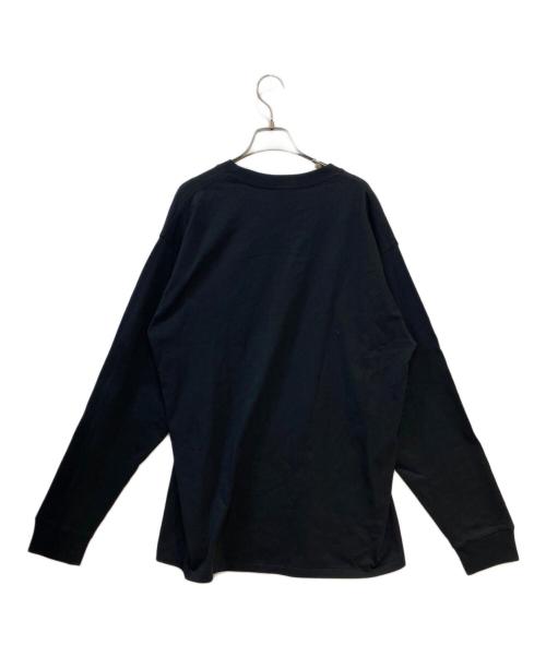 A BATHING APE（アベイシングエイプ）A BATHING APE (アベイシングエイプ) 1ST CAMO MILO SHARK FZH LS TEE ブラック サイズ:2XLの古着・服飾アイテム