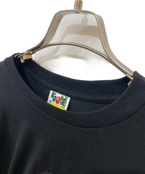 A BATHING APE（アベイシングエイプ）A BATHING APE (アベイシングエイプ) 1ST CAMO MILO SHARK FZH LS TEE ブラック サイズ:2XLの古着・服飾アイテム