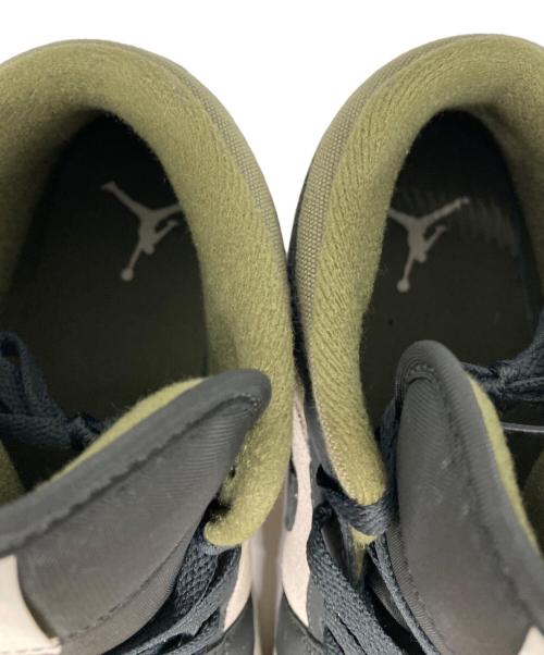 NIKE（ナイキ）NIKE (ナイキ) Air Jordan 1 Mid SE Light Orewood Brown/Medium Olive/Sail/Off Noir サイズ:28cmの古着・服飾アイテム