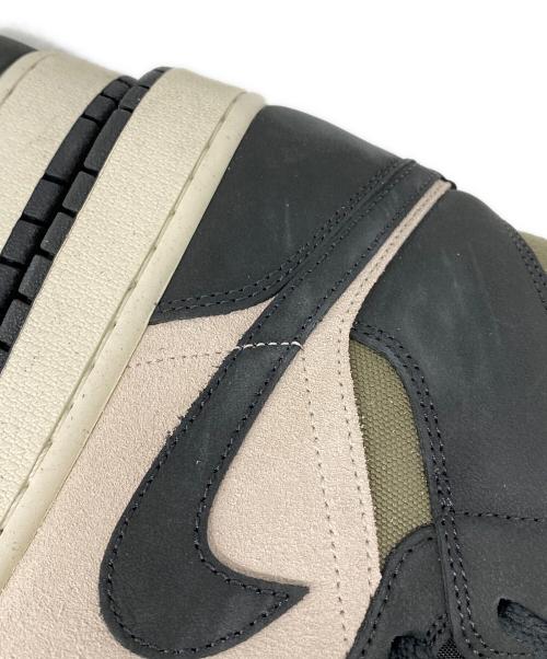 NIKE（ナイキ）NIKE (ナイキ) Air Jordan 1 Mid SE Light Orewood Brown/Medium Olive/Sail/Off Noir サイズ:28cmの古着・服飾アイテム