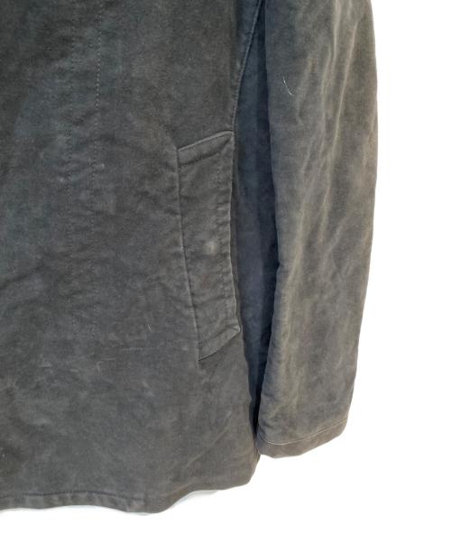 EMPORIO ARMANI（エンポリオ アルマーニ）EMPORIO ARMANI (エンポリオ アルマーニ) スウェードジャケット ダークブラウン サイズ:Mの古着・服飾アイテム