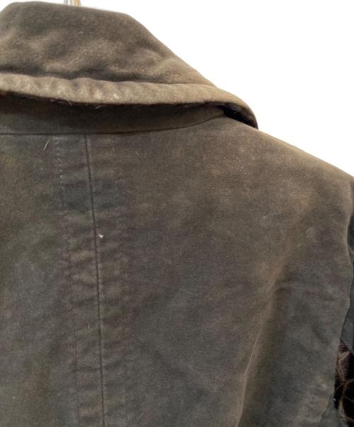 EMPORIO ARMANI（エンポリオ アルマーニ）EMPORIO ARMANI (エンポリオ アルマーニ) スウェードジャケット ダークブラウン サイズ:Mの古着・服飾アイテム