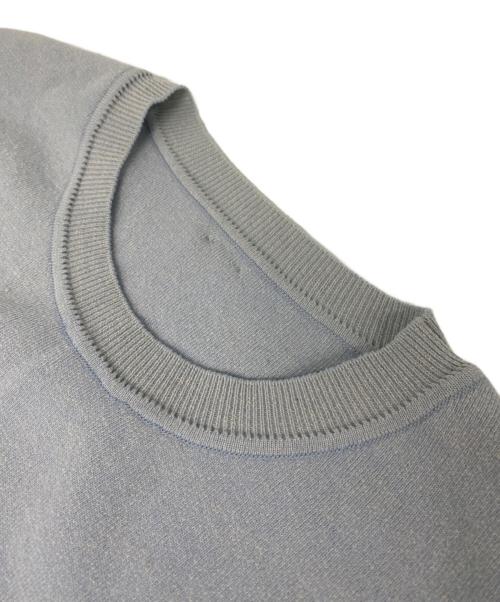 MUSE de Deuxieme Classe（ミューズ ドゥーズィエム クラス）MUSE de Deuxieme Classe (ミューズ ドゥーズィエム クラス) fluffy スムース クルーネックプルオーバー ニット グレー サイズ: Freeの古着・服飾アイテム