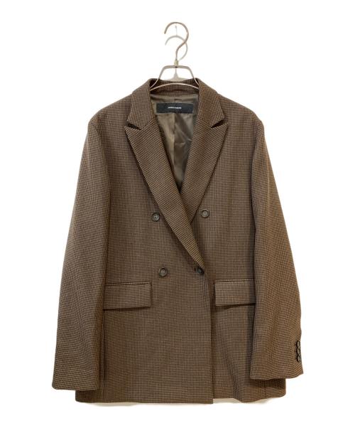 JOURNAL STANDARD（ジャーナルスタンダード）JOURNAL STANDARD　 (ジャーナルスタンダード) ウールライクストレッチジャケット ブラウン サイズ:38 未使用品の古着・服飾アイテム