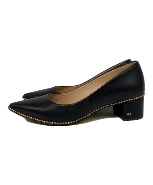 COACH（コーチ）COACH (コーチ) WILLA PUMP パンプス ブラック サイズ: 23cmの古着・服飾アイテム
