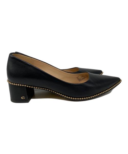 COACH（コーチ）COACH (コーチ) WILLA PUMP パンプス ブラック サイズ: 23cmの古着・服飾アイテム