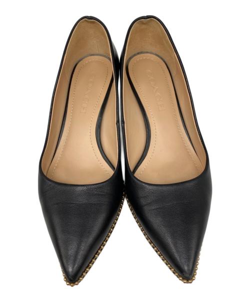 COACH（コーチ）COACH (コーチ) WILLA PUMP パンプス ブラック サイズ: 23cmの古着・服飾アイテム