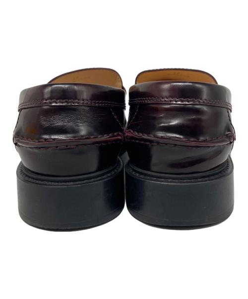 TOD'S（トッズ）TOD'S (トッズ) KATE ケイト レザー メタルチェーン ローファー ブラック サイズ:37の古着・服飾アイテム