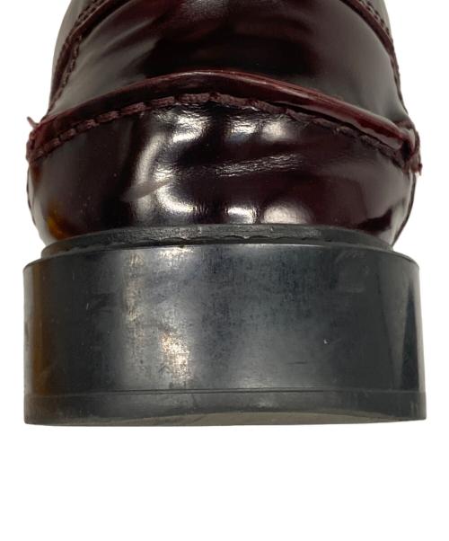 TOD'S（トッズ）TOD'S (トッズ) KATE ケイト レザー メタルチェーン ローファー ブラック サイズ:37の古着・服飾アイテム