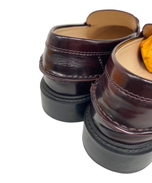 TOD'S（トッズ）TOD'S (トッズ) KATE ケイト レザー メタルチェーン ローファー ブラック サイズ:37の古着・服飾アイテム