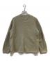 DANTON (ダントン) FLEECE COLLARLESS JACKET ベージュ サイズ:34：8000円