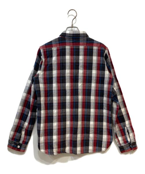 WAREHOUSE（ウエアハウス）WAREHOUSE (ウエアハウス) フランネルシャツ レッド サイズ:smallの古着・服飾アイテム